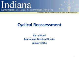 Cyclical Reassessment