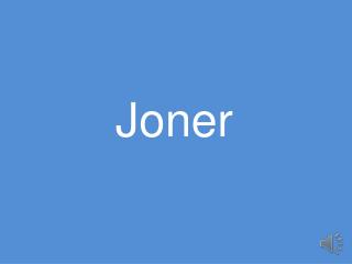 Joner