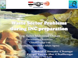 Waste Sector Problems during INC preparation