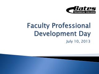 Faculty Professional Development Day