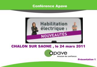 Conférence Apave