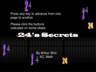 24’s Secrets