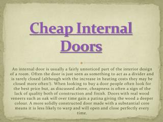 cheap internal doors uk