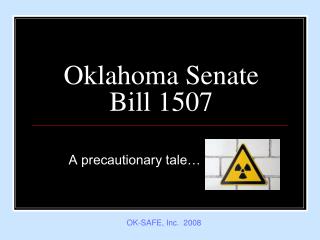 Oklahoma Senate Bill 1507
