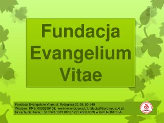 Fundacja Evangelium Vitae