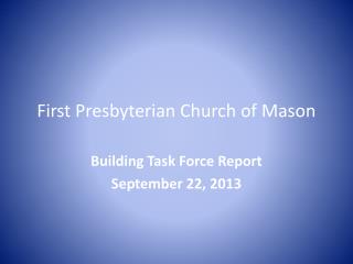 First Presbyterian Church of Mason