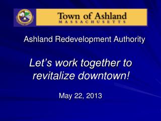 Ashland Redevelopment Authority