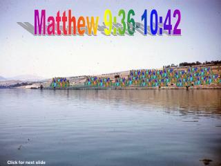 Matthew 9:36-10:42