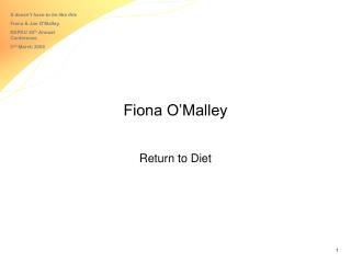Fiona O’Malley