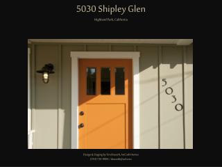 5030 Shipley Glen Highland Park, California