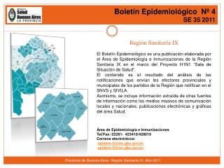 Boletín Epidemiológico Nº 4 SE 35 2011