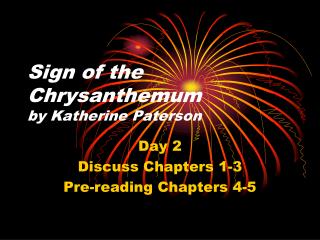 Sign of the Chrysanthemum by Katherine Paterson