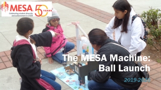 The MESA Machine: Ball L aunch