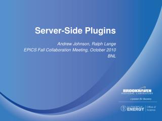 Server-Side Plugins
