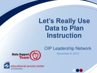 Let’s Really Use Data to Plan Instruction