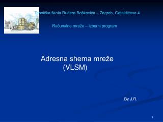 Adresna shema mreže (VLSM)