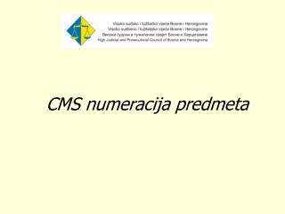 CMS numeracija predmeta