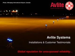 Avlite Systems Installations &amp; Customer Testimonials