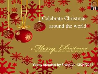 Celebrate Christmas around the world