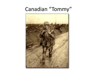 Canadian “Tommy”