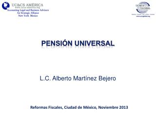 PENSIÓN UNIVERSAL