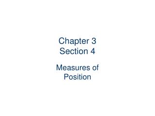 Chapter 3 Section 4