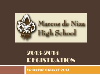 2013-2014 registration