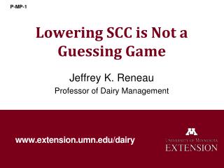 Lowering SCC is Not a Guessing Game