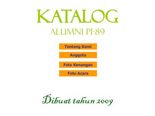 KATALOG Alumni PI-89