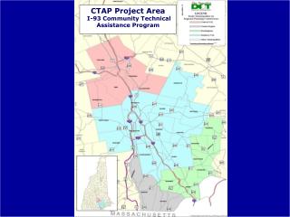 CTAP Project Area  I-93 Community Technical Assistance Program