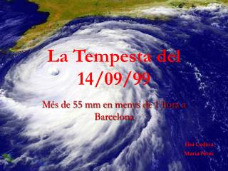 La Tempesta del 14/09/99