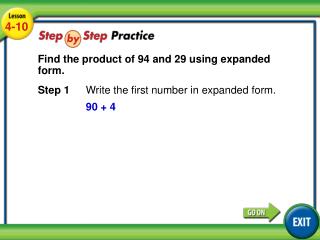 Lesson 4-10 Example 3