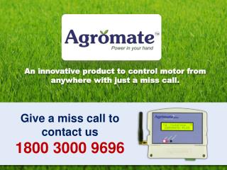Give a miss call to contact us 1800 3000 9696