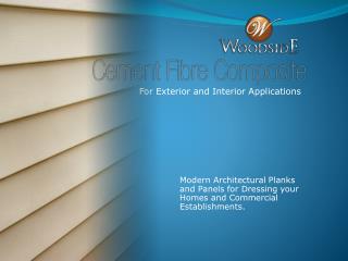 Modern Architectural Planks and Panels for Dressing your Homes and Commercial Establishments.