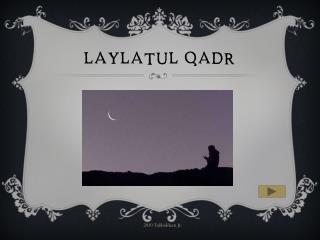 Laylatul qadr