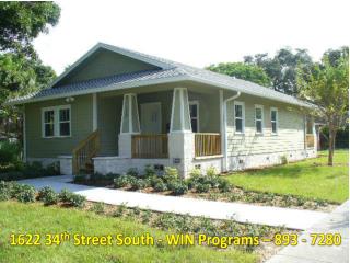 1622 34 th Street South - WIN Programs – 893 - 7280