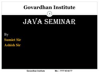 Govardhan Institute