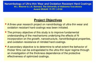 Project Objectives