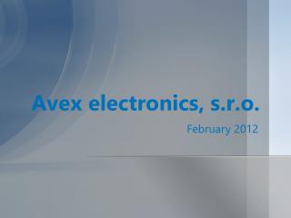 Avex electronics, s.r.o.