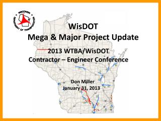 WisDOT Mega &amp; Major Project Update