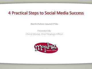4 Practical Steps to Social Media Success
