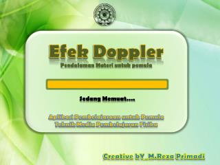 Efek Doppler Pendalaman Materi untuk pemula