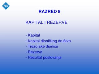 RAZRED 9