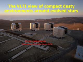 The VLTI view of compact dusty environments around evolved stars