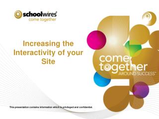 Increasing the Interactivity of your Site