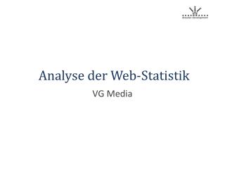 Analyse der Web-Statistik