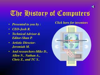 The History of Computers