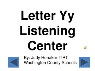 By: Judy Honaker-ITRT Washington County Schools