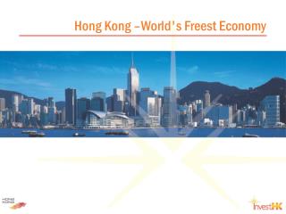 Hong Kong – World's Freest Economy
