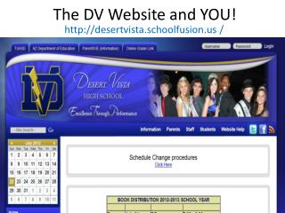 The DV Website and YOU!